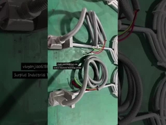 480V 1P 4KW PTFE گرم کننده غوطه ور شدن حرارتی PTFE شکل مارپیچ برای گرم کردن مایع مخزن شیمیایی