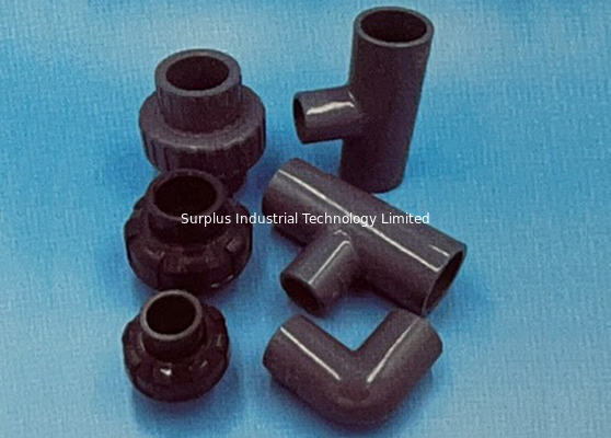 ISO Certification Electroplating Accessories PVC 3 Way Elbow