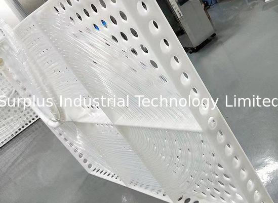 مبدل های حرارتی فلوروپلیمر PFA پلاستیکی مخصوص عملیات مخزن دایره ای