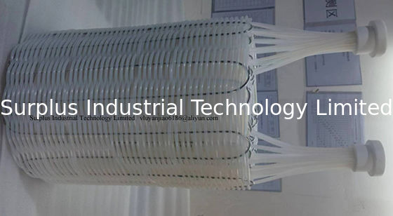 Dia 395 * 775mm شکل استوانه ای 6 لایه PTFE مبادله گرما برای گرم کردن بخار