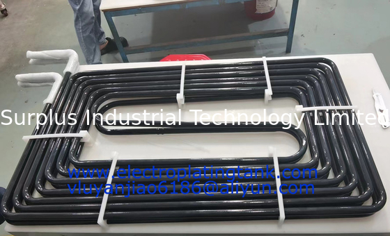 SUS316 پوشش کویل خنک کننده تفلون PTFE مبادله گرما کویل غوطه ور