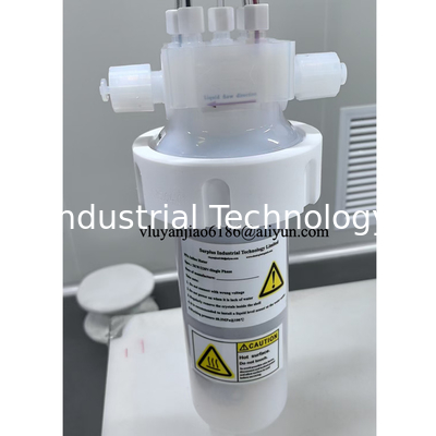 کوره گرم کننده PTFE یک بدن PFA Inline Heater 220V 2KW برای نیمه هادی